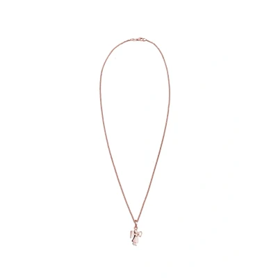 Afbeelding van Elli Heart Ketting, Dames, Maat: 55, Rose gold coloured