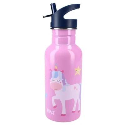 Afbeelding van Prêt Drink up! Drinkfles Roze Eenhoorn