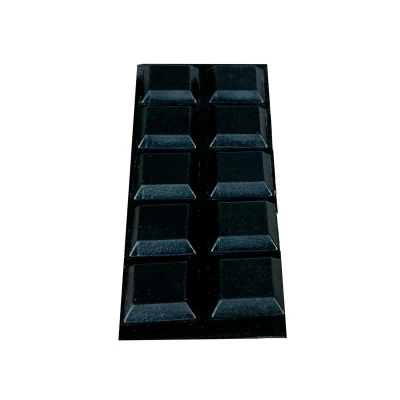 Afbeelding van Zelfklevende Stootdopjes Deurstoppers Deurbuffers Zwart Stootdoppen Schokdempers 3mm