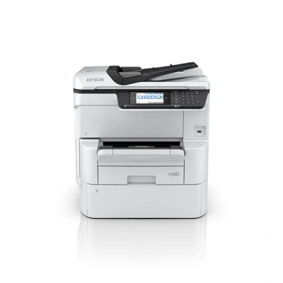 Image de Epson WorkForce Pro WF C878RDWF Imprimante multifonctions couleur jet d&#039;encre A3 (297 x 420 mm) (original) (support) jusqu&#039;à 22 ppm (copie) 24 (impression) 335 feuilles 33.6 Kbits/s Gigabit LAN Wi Fi(n) USB 3.0 hôt
