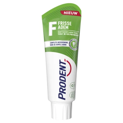 Afbeelding van Prodent Tandpasta Frisse Adem met Pro Zinc Technologie 75 ml