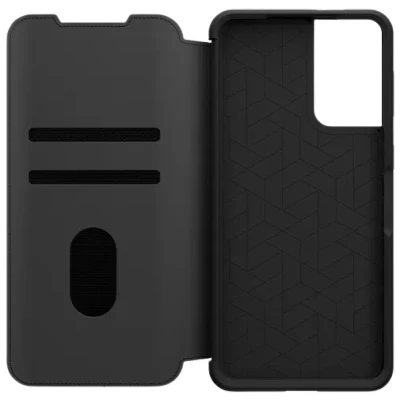 Image de Otterbox Strada Cuir Book Case Noir Samsung Galaxy S21+ 5G