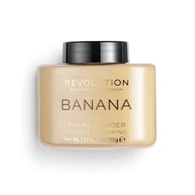 Afbeelding van Makeup Revolution Loose Baking Powder Fixeerspray &amp; poeder, Dames, Maat: 32 g, Banana