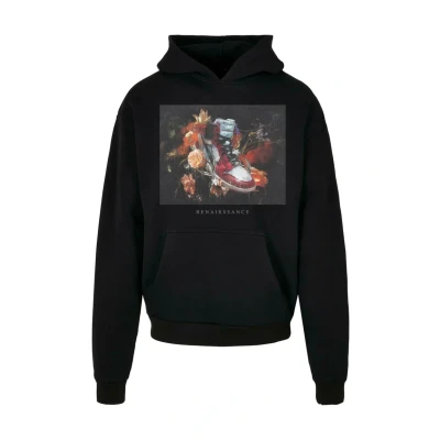 Afbeelding van Upscale by Mister Tee Renairssance Painting Oversize Hoodie, Heren, Maat: XS, Black