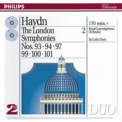 Afbeelding van Royal Concertgebouw Orchestra, Sir Colin Davis Haydn: The London Symphonies Nos. 93, 94, 97 &amp; 9 (2 CD)