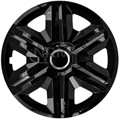 Afbeelding van NRM wieldoppen set 14&quot; inch zwart chroom wieldop voor de wintervelgen