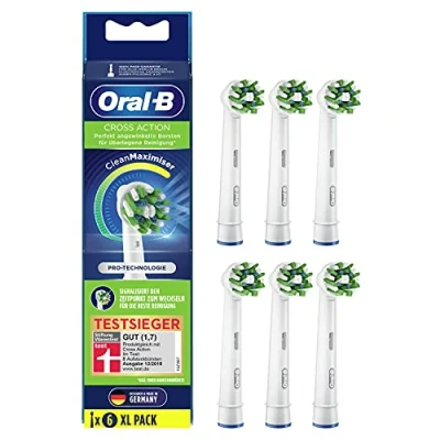 Afbeelding van Oral B Cross Action CleanMaximiser opzetborstel 6 pack