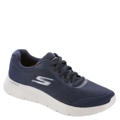 Afbeelding van Skechers Go Walk Flex heren wandelschoenen Blauw Maat 42