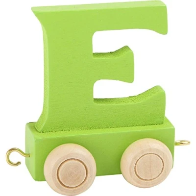 Afbeelding van small foot Coloured Letter Train E