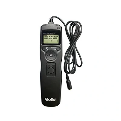 Afbeelding van Rollei Canon intervalometer gemakkelijk afleesbaar lcd display met achtergrondverlichting en instelbare belichtingstijd 1 sec. tot 100 uur zwart