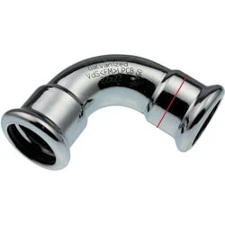 Afbeelding van VSH XPress staalverzinkte perskoppeling bocht 90 graden 35 mof x
