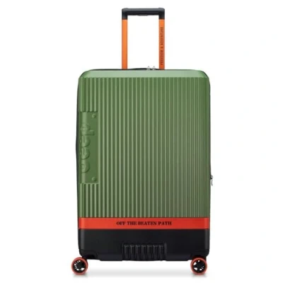 Afbeelding van Jeep Koffer Deluxe Large 76 cm Expandable Green