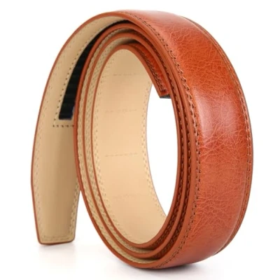 Afbeelding van Nelbons 3.5 b belt heren, C rood bruin 5