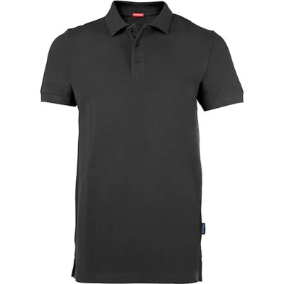 Afbeelding van Men&#039;s Heavy Performance Polo met korte mouwen Dark Grey 3XL
