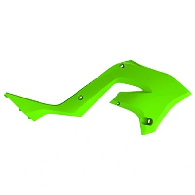 Afbeelding van Polisport Radiateurkappen Kawasaki KX125 KX250 2003 2008 Fluor Groen