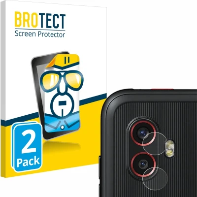 Afbeelding van BROTECT Screenprotector voor Samsung Galaxy Xcover 6 Pro (ALLEEN Camera Lens) Folie Beschermfolie transparant (2 Stuks)