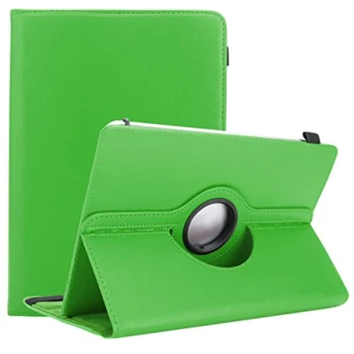 Afbeelding van Cadorabo Tablet Hoesje geschikt voor Lenovo Tab M10 (10.1 inch) TB X505F in LICHT GROEN 360 graden beschermhoes van imitatieleer met standfunctie en elastische band