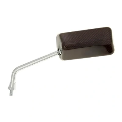 Image de Vicma Mirror F1 Rétroviseur Moto Gauche M8 Aspect Carbone Rouge