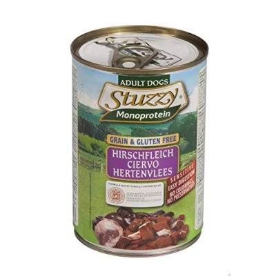 Afbeelding van 6x Stuzzy Hondenvoer MonoProtein Hertenvlees 400 gr