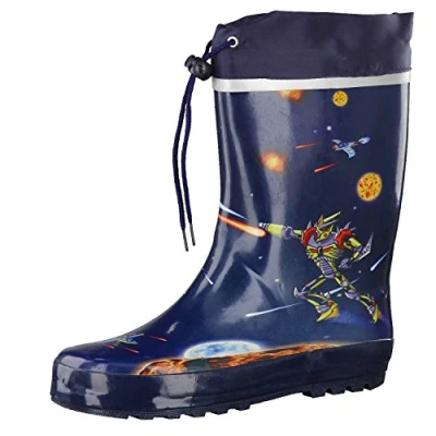 Image de Beck Garçon Bottes &amp; bottines de pluie Future, Bleu, 30 EU