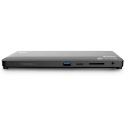 Afbeelding van Urban Factory Hubee Mini Plus USB Type C Docking Station 4K 60 Hz Multi stream Zwart