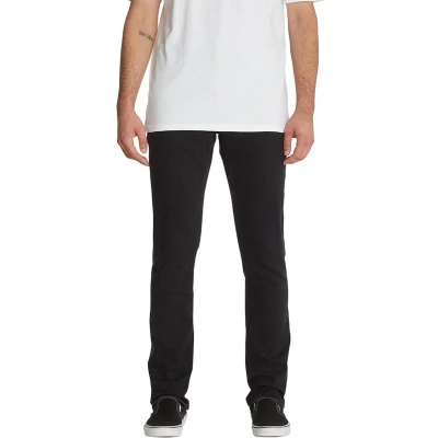 Afbeelding van Volcom Vorta Straight leg jeans, Heren, Maat: 32x32, Black out