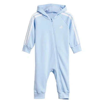 Afbeelding van adidas Performance Essentials Infant Jumpsuit voor kinderen, Maat: 92, Glow blue white
