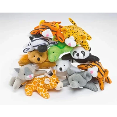 Afbeelding van Baker Ross 10 stuks mini dierenvrienden bonen voor pluche liefhebbers EF613