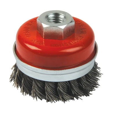 Afbeelding van Silverline Komborstel met Getordeerd Draad Ø 80 mm