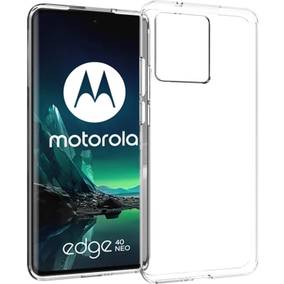 Afbeelding van Accezz Hoesje Geschikt voor Motorola Edge 40 Neo Siliconen Clear Backcover Transparant
