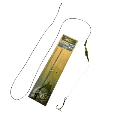 Afbeelding van PB Products R2G Clip SR Leader + 2 Ronnie Rigs Stiff 6 Karper onderlijnen