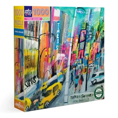 Afbeelding van Eeboo Puzzel 1000 stuks Times Square (EPZTTMS) (1000 onderdelen)