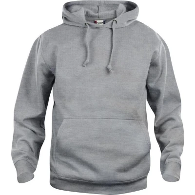 Afbeelding van Clique Basic hoody Grijs Melange maat L