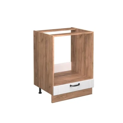 Afbeelding van Vicco Fame Line Fornuiskast wit landhuis 60 cm zonder werkblad