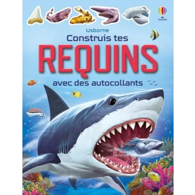 Afbeelding van CONSTRUIS TES REQUINS AVEC DES AUTOCOLLANTS