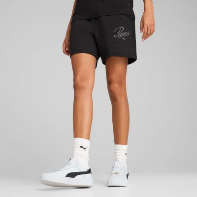 Image de Short 5&quot;taille haute ESS SCRIPT Femme