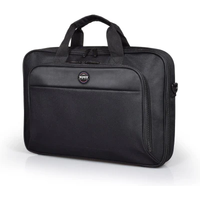 Afbeelding van Laptoptas Port Designs HANOI II Zwart Monochrome