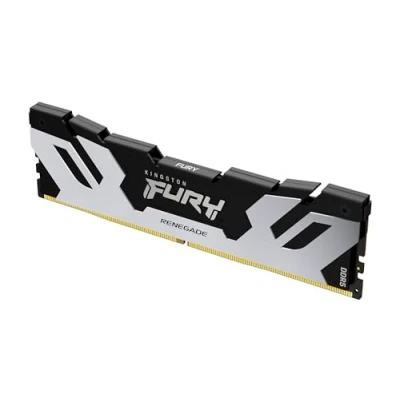 Image de Kingston FURY Renegade Silver DDR5 module 16 Go DIMM 288 broches 3200 MHz / PC5 51200 CL32 1.4 V mémoire sans tampon on die ECC