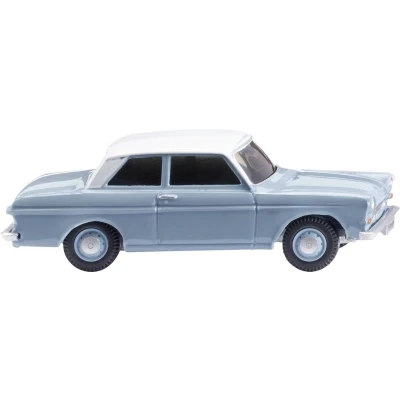 Afbeelding van Wiking 020204 H0 Auto Ford Taunus 12M pastelblauw met wit dak