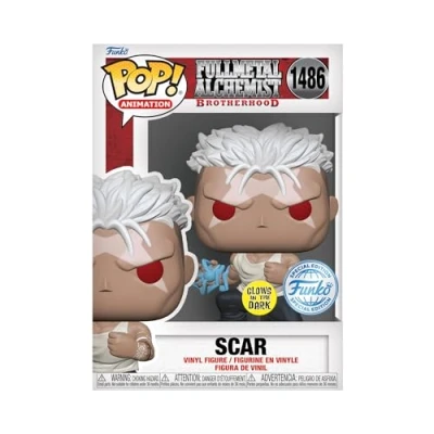 Image de Figurine Funko Pop Animation Fullmetal Alchemist Brotherhood Scar Glow