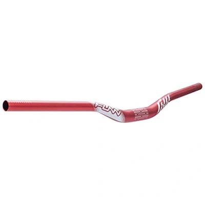 Afbeelding van FUNN Mountainbike kleerhanger met 31,8 mm klem en breedte 785 mm, een verhoogde beugel van robuuste lichte legering voor mountainbike, BMX racefiets, rood 30 verhoging