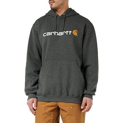 Afbeelding van Carhartt Loose Fit Logo Graphic Sweatshirt Donkergrijs S