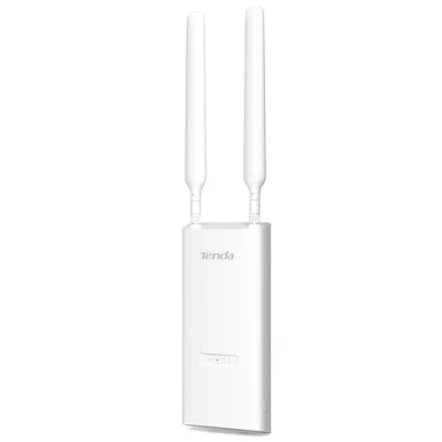 Afbeelding van Tenda OAP1200 Outdoor Access Point, dual band Gigabit Wi Fi Point (AC1200, 802.3at en 24V Passieve PoE, IP65, waterdicht, 1 poort) wit