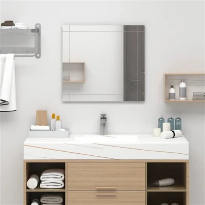 Afbeelding van vidaXL Wandspiegel 80x60 cm glas