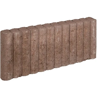 Afbeelding van Mini Palissadeband 6x25x50cm bruin