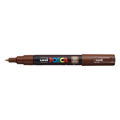 Image de marqueur marron pointe extra fine 0,7/1m