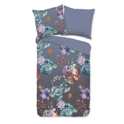 Afbeelding van Good Morning Dekbedovertrek &quot;bloemen&quot; Multi (155x220 cm) Katoen