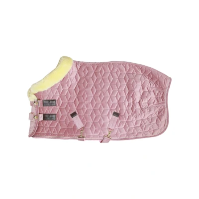 Image de Kentucky Couverture de Concours velours 160g Rose Vieux 80/122