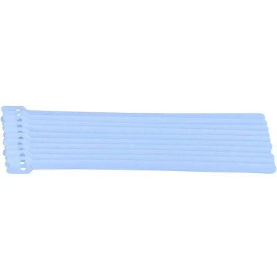 Afbeelding van TRU COMPONENTS 801 010 Bag Klittenband kabelbinder Om te bundelen Haak en lusdeel Wit 10 stuk(s)