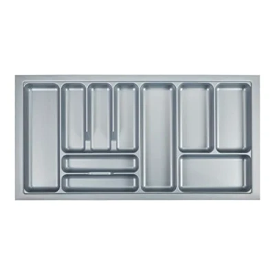 Afbeelding van Orga Box I Bestekbak zilvergrijs 1000 mm voor Blum Tandembox u. ModernBox